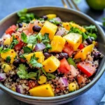 Homemade Mango Black-Bean Quinoa Salad photo