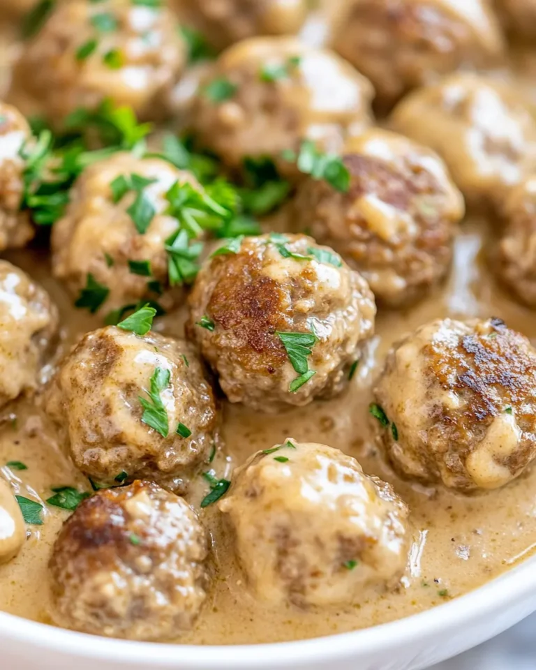 Swedish Meatballs (Homemade Ikea Meatballs)