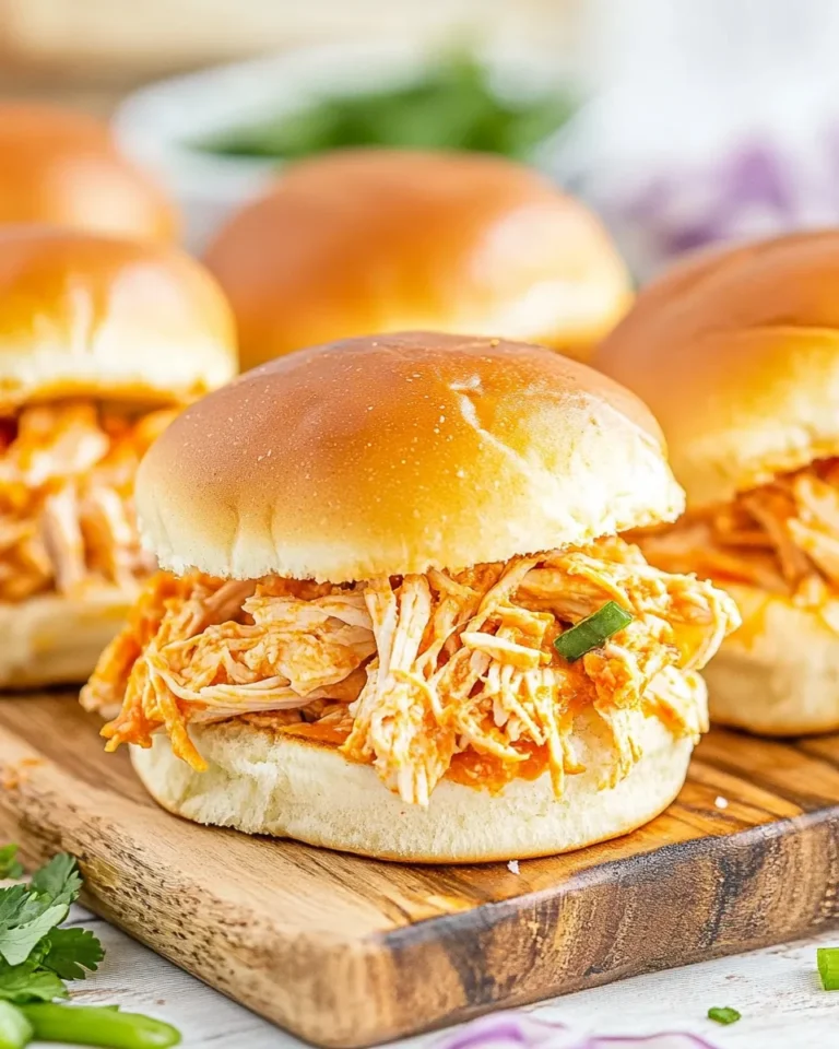 Buffalo Chicken Sliders