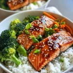 Homemade 20-Minute Teriyaki Salmon Bowls recipe photo