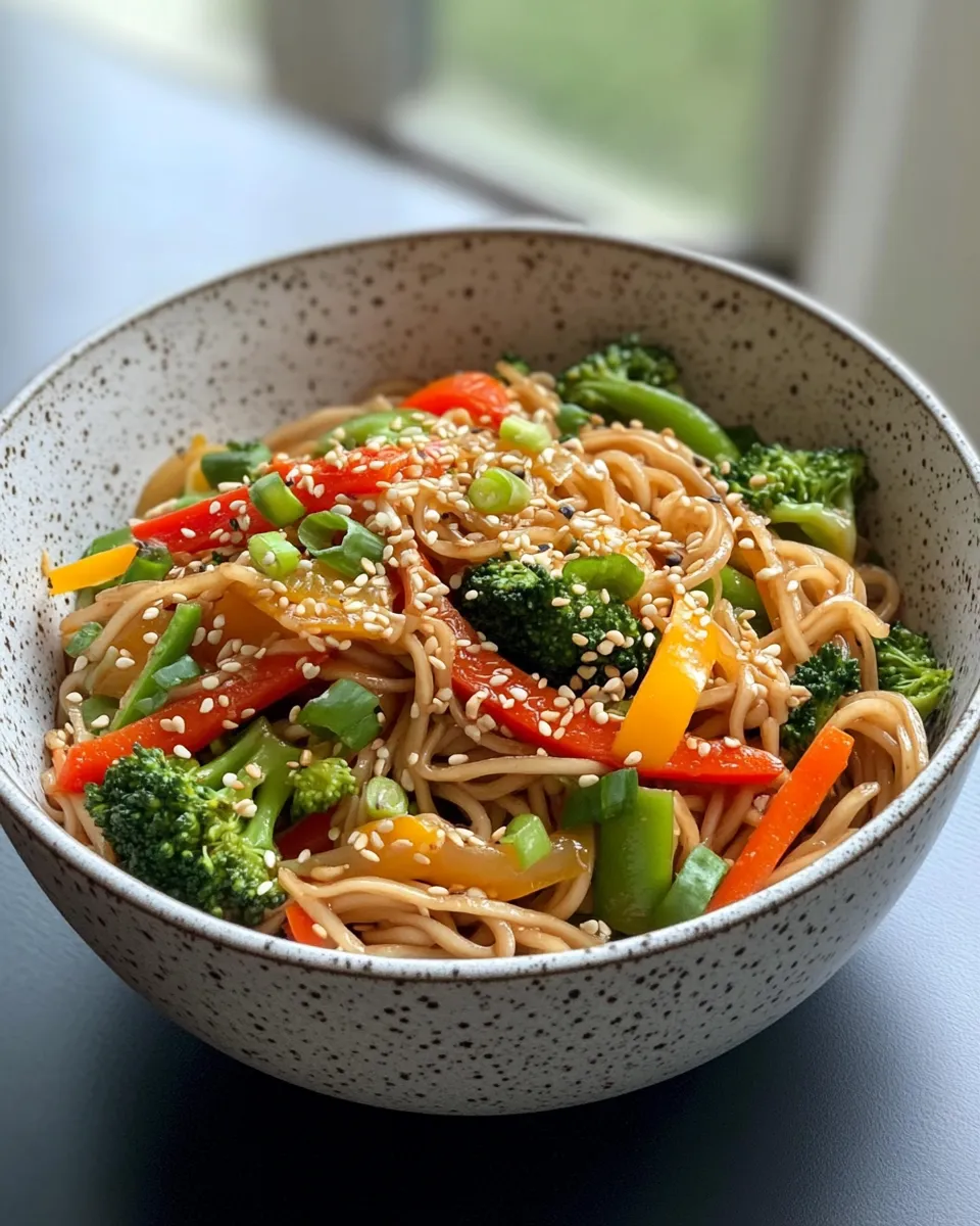 Classic 30-Minute Veggie Lomein Stir-Fry dish photo