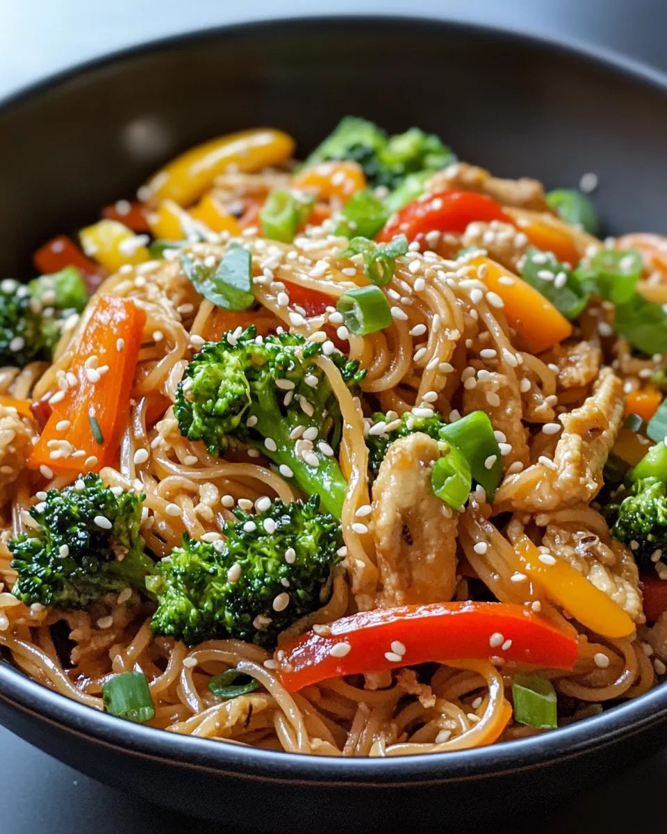 Easy 30-Minute Veggie Lomein Stir-Fry plate image
