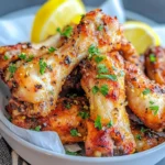 Homemade Air-Fryer Lemon-Pepper Chicken Wings photo