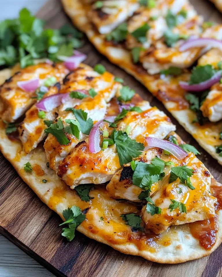 Homemade BBQ-Ranch Chicken Flatbreads photo