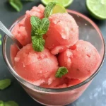 Homemade Blender-Fresh Watermelon Sorbet photo