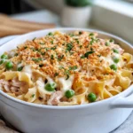 Homemade Budget Cheesy Tuna-Noodle Casserole photo