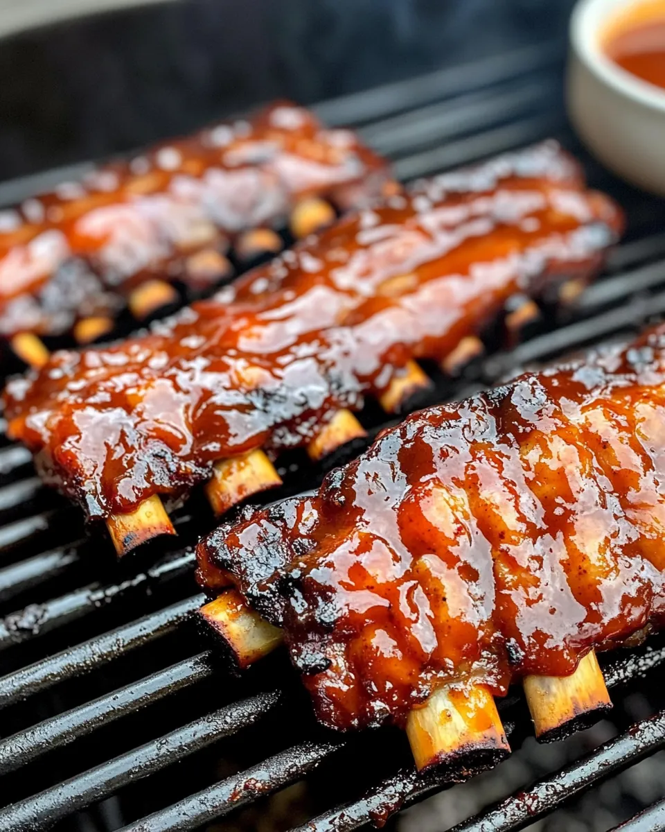 Easy Cherry-Bourbon BBQ Sauce for Ribs dish photo