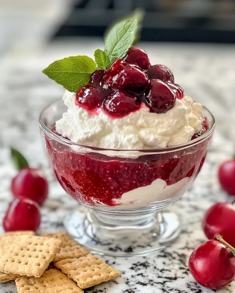 Homemade Cherry Cheesecake Dip recipe photo