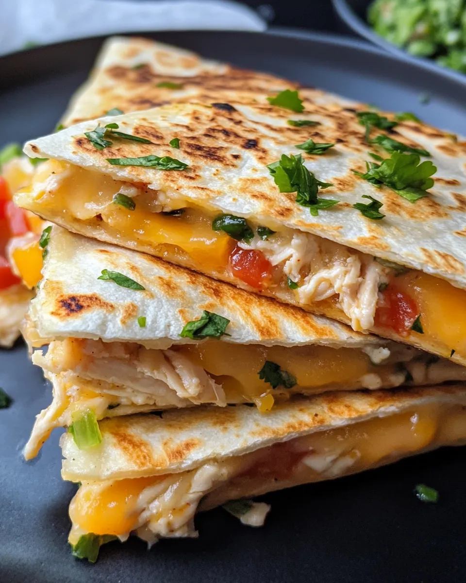 Homemade Chicken Quesadilla Supreme photo