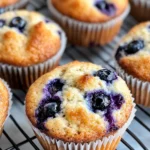 Homemade Classic Blueberry Muffins photo