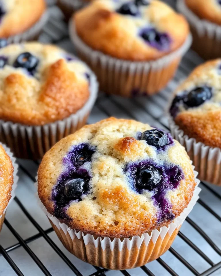Homemade Classic Blueberry Muffins photo