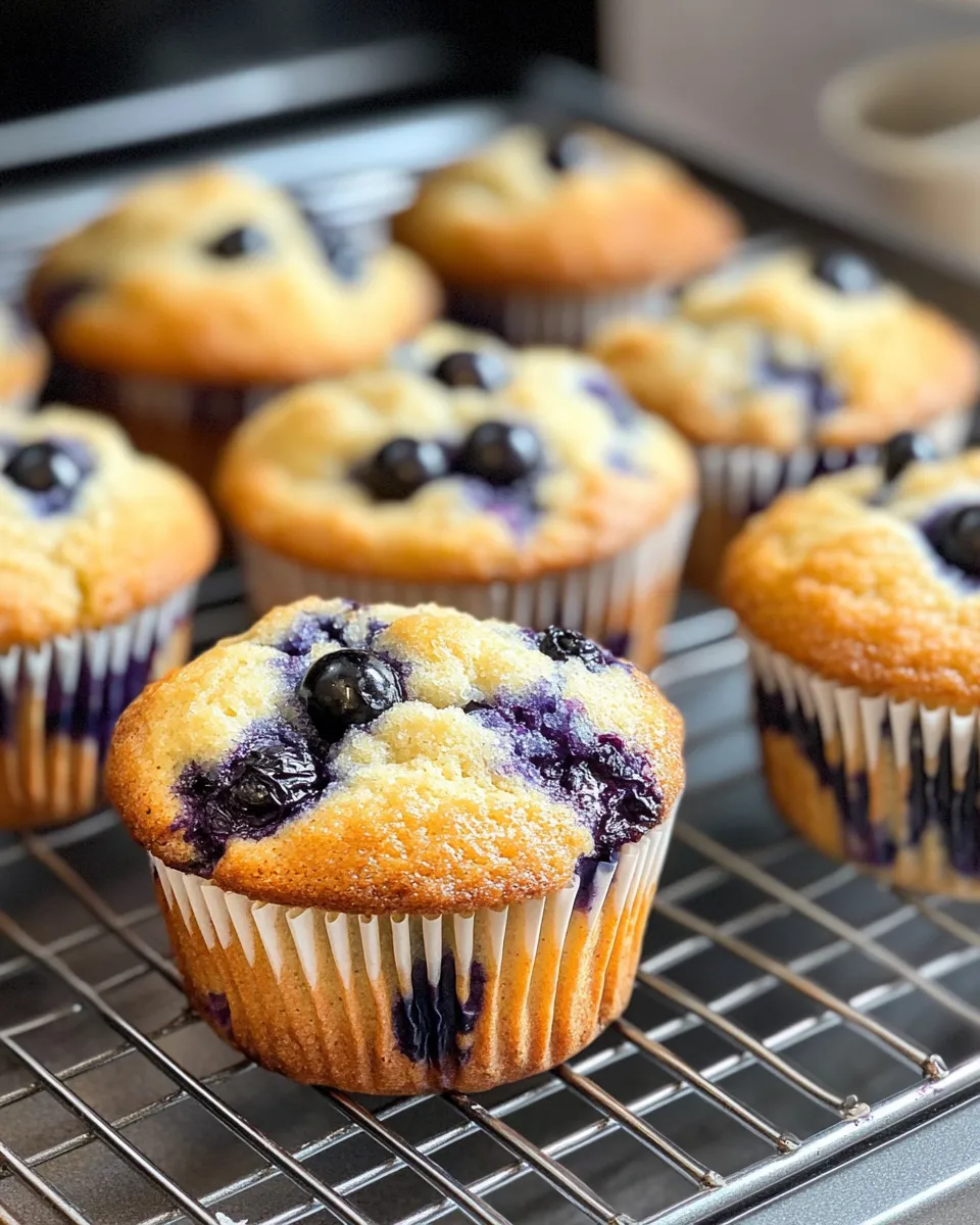 Best Classic Blueberry Muffins dish photo