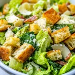 Homemade Classic Caesar Salad (Homemade Dressing) photo