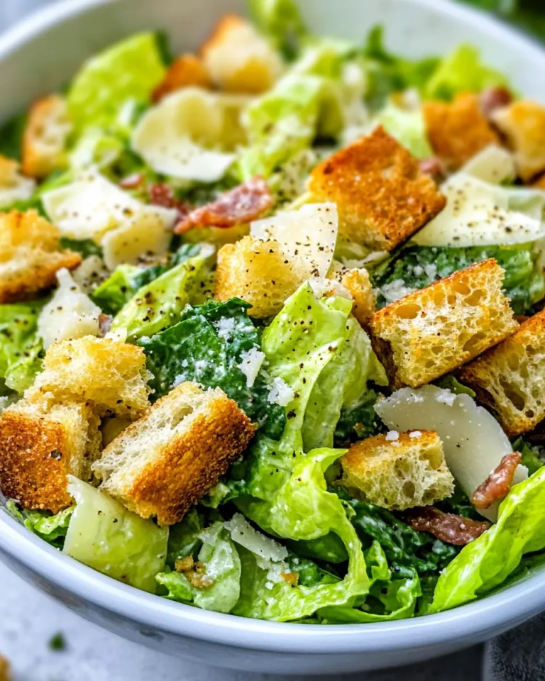 Homemade Classic Caesar Salad (Homemade Dressing) photo