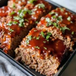 Homemade Classic Meatloaf with Tomato Glaze recipe photo