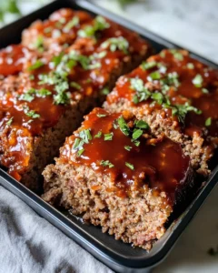 Homemade Classic Meatloaf with Tomato Glaze recipe photo