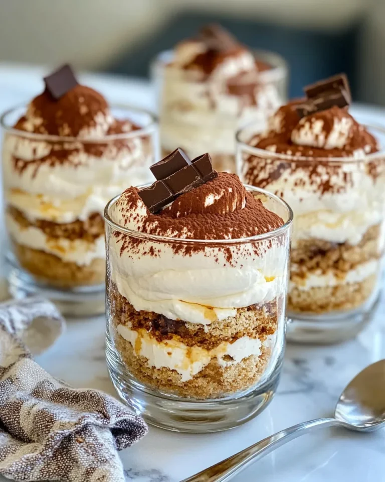 Homemade Coffee-Free Tiramisu Parfaits photo