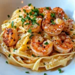 Homemade Creamy Cajun Shrimp Linguine recipe photo