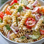 Homemade Dill-Pickle Pasta Salad (Overnight) recipe photo