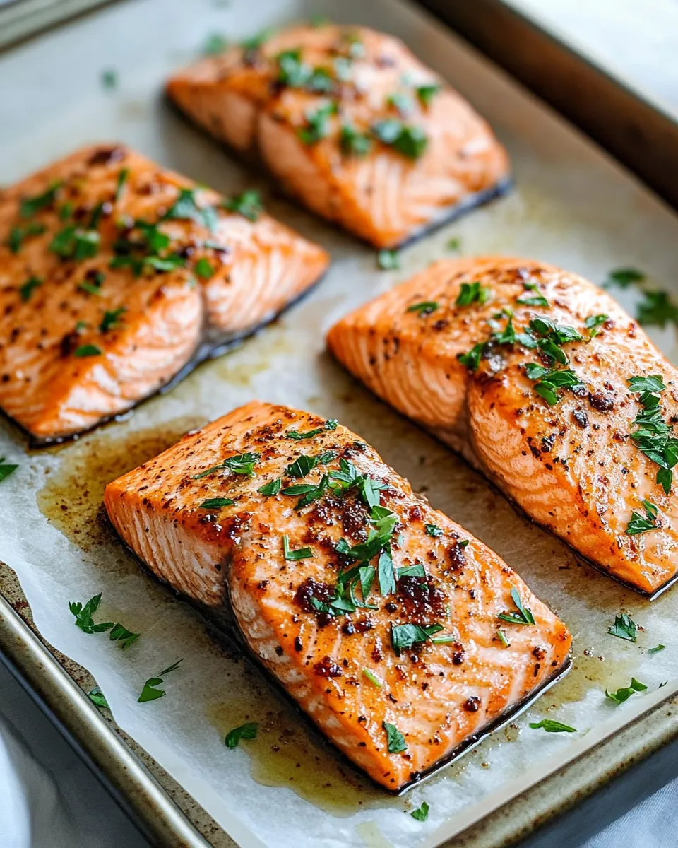 Classic Fig-Jam Glazed Salmon Fillets dish photo