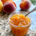 Homemade Fresh Peach Freezer Jam (How to Freeze Peaches) photo