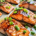 Delicious Ginger-Soy Glazed Salmon Fillet photo