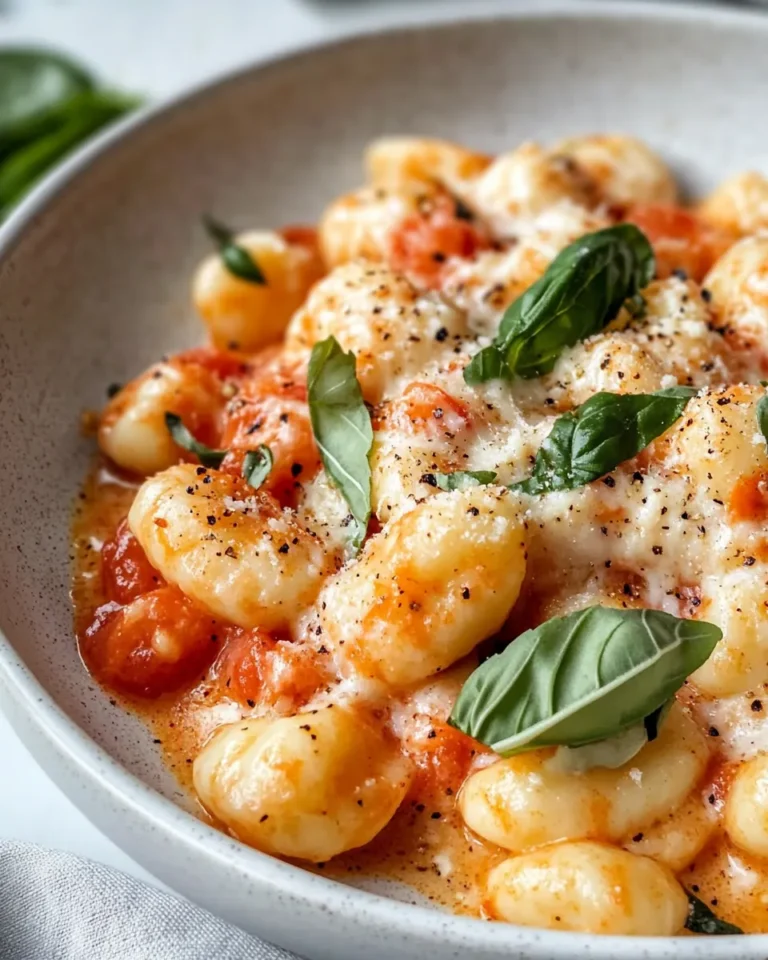 Homemade Gnocchi in Tomato-Cream Sauce (30 Min) photo