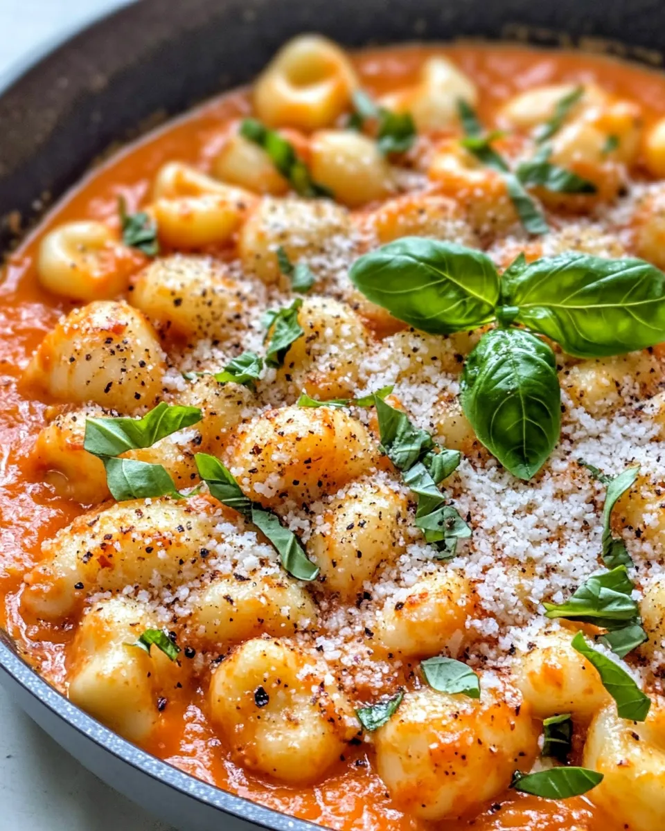 Classic Gnocchi in Tomato-Cream Sauce (30 Min) dish photo