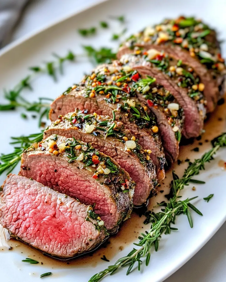Easy Herb-Crusted Beef Tenderloin (Dinner-Party Star) dish photo