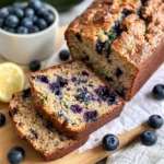 Homemade Lemon-Blueberry Zucchini Bread recipe photo