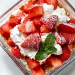Delicious No-Bake Strawberry Watermelon Lasagna recipe photo