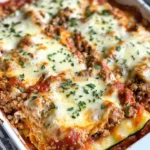 Homemade No-Noodle Zucchini Lasagna recipe photo