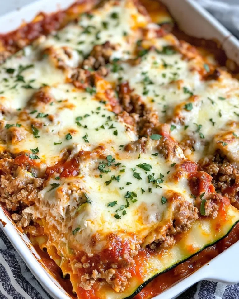 Homemade No-Noodle Zucchini Lasagna recipe photo