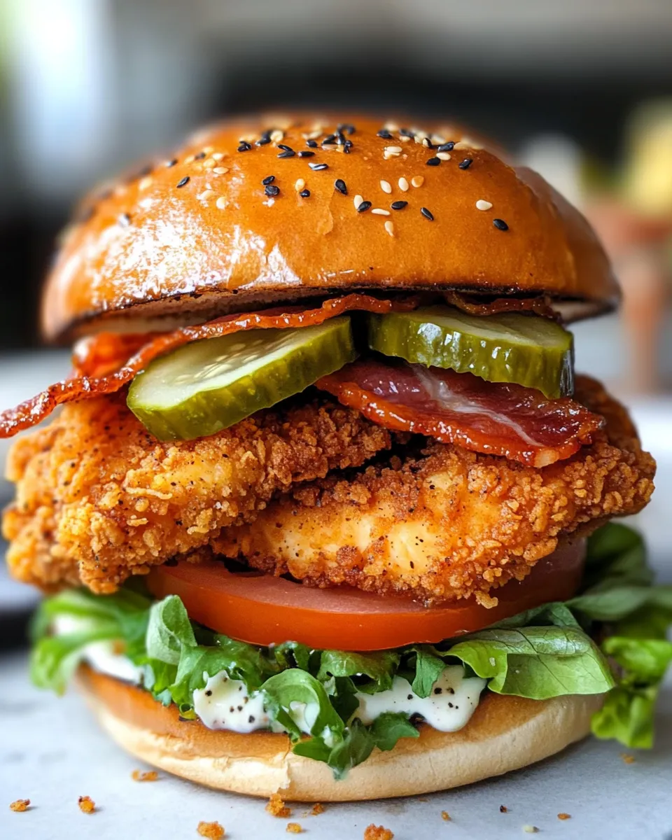 Classic Pickle-Brined Fried Chicken Sandwich image
