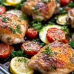 Easy Sheet-Pan Lemon-Herb Chicken & Veggies recipe photo