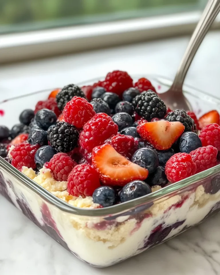 Homemade Small-Batch Summer Berry Cobbler photo