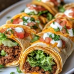 Homemade Smash-Burger Taco Wraps photo