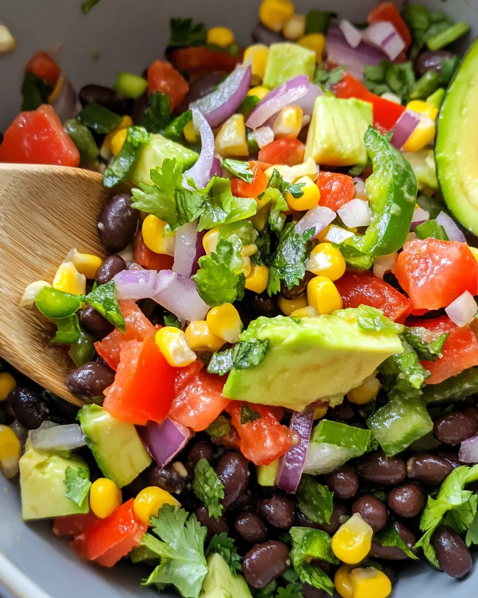 Delicious Southwest Black-Bean Salad dish photo