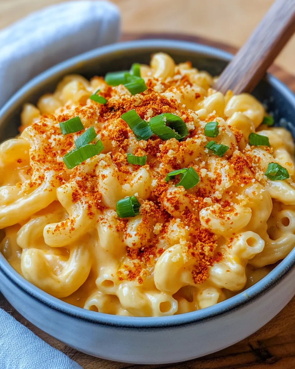 Classic Spicy Takis Mac & Cheese dish photo