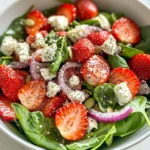 Delicious Strawberry-Spinach Poppy-Seed Salad recipe photo