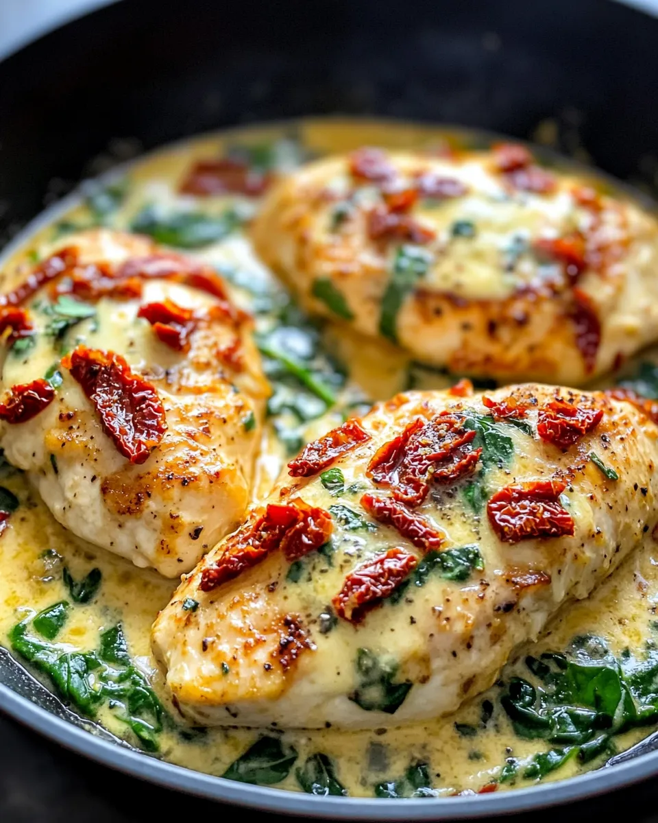 Delicious Sun-Dried Tomato Chicken Skillet dish photo