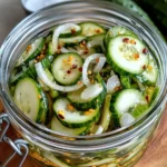 Homemade Sweet-Heat Overnight Bread-and-Butter Pickles photo