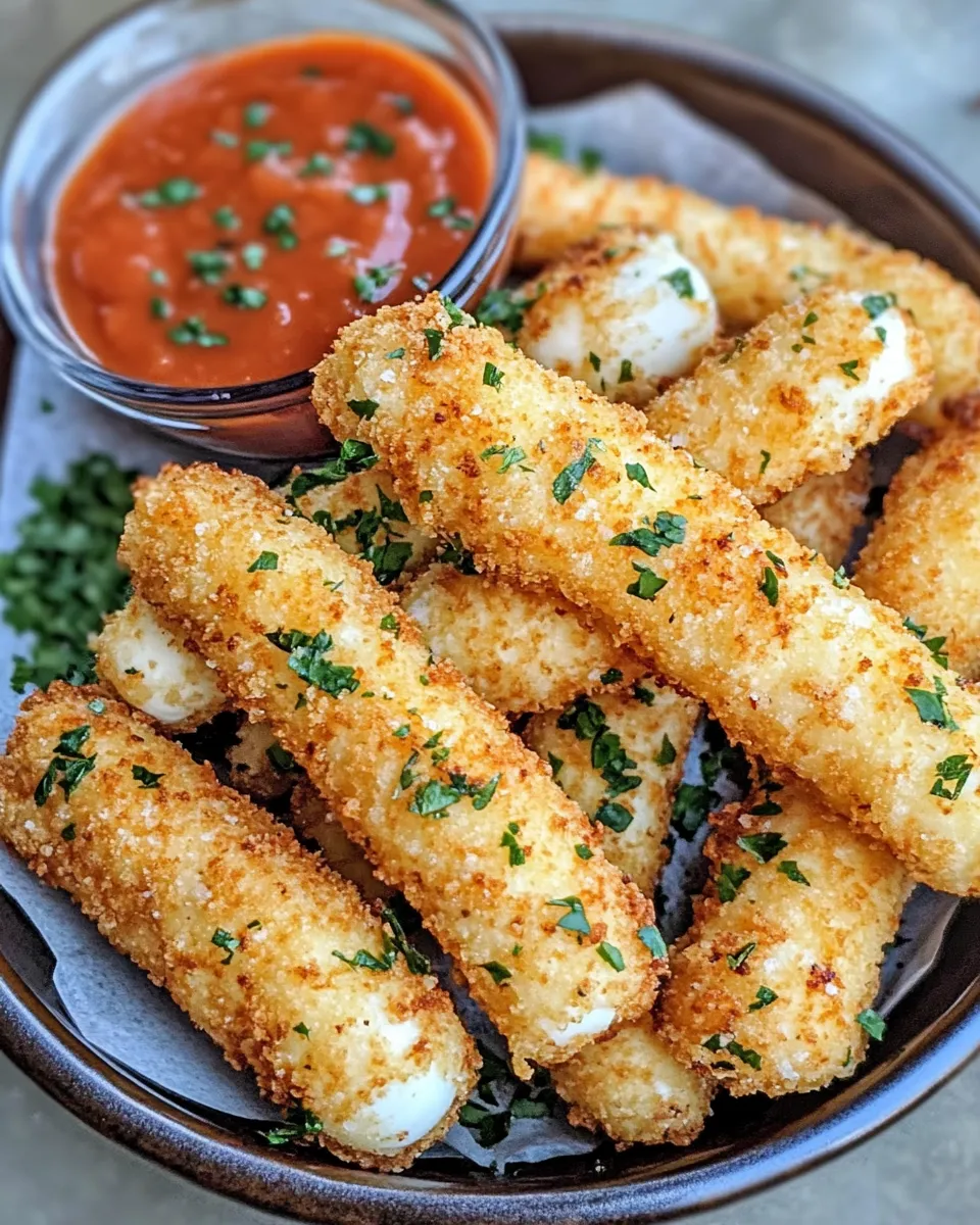 Easy Takis-Crusted Mozzarella Sticks recipe photo
