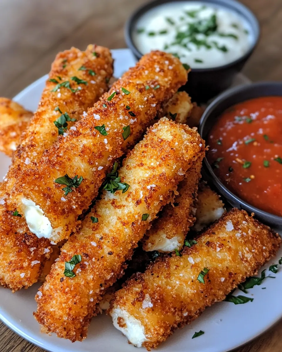 Delicious Takis-Crusted Mozzarella Sticks dish photo