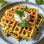 Homemade Zucchini-Bread Waffles photo
