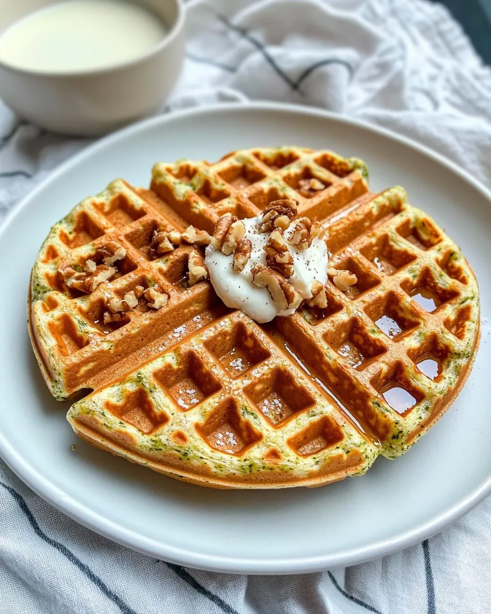 Classic Zucchini-Bread Waffles image