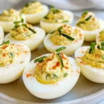Homemade Zucchini-Relish Deviled Eggs photo