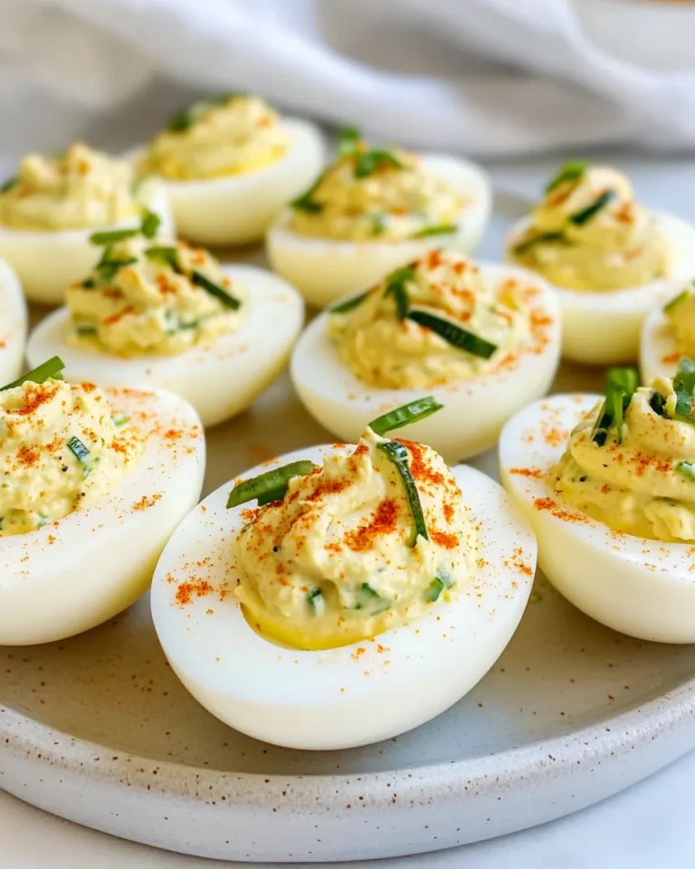 Homemade Zucchini-Relish Deviled Eggs photo