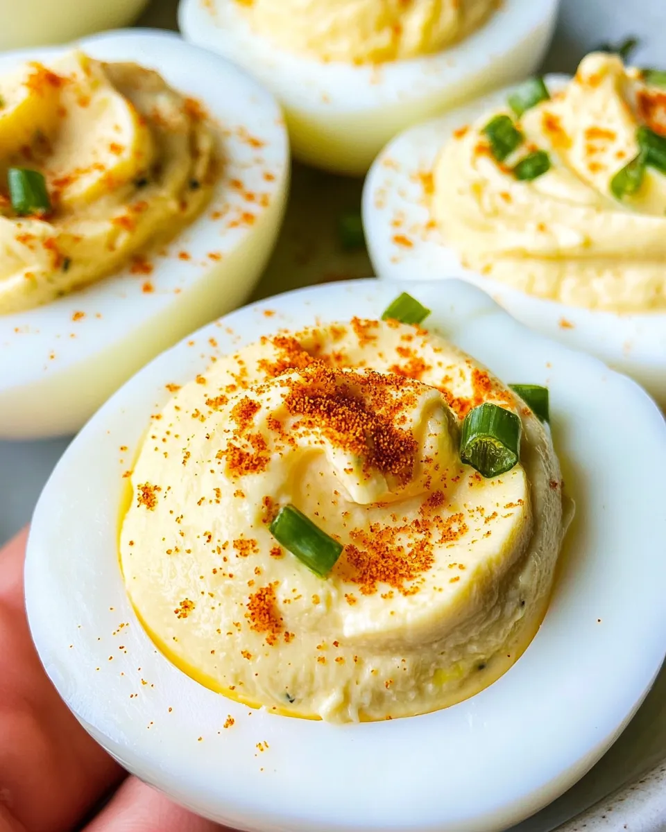 Classic Zucchini-Relish Deviled Eggs image