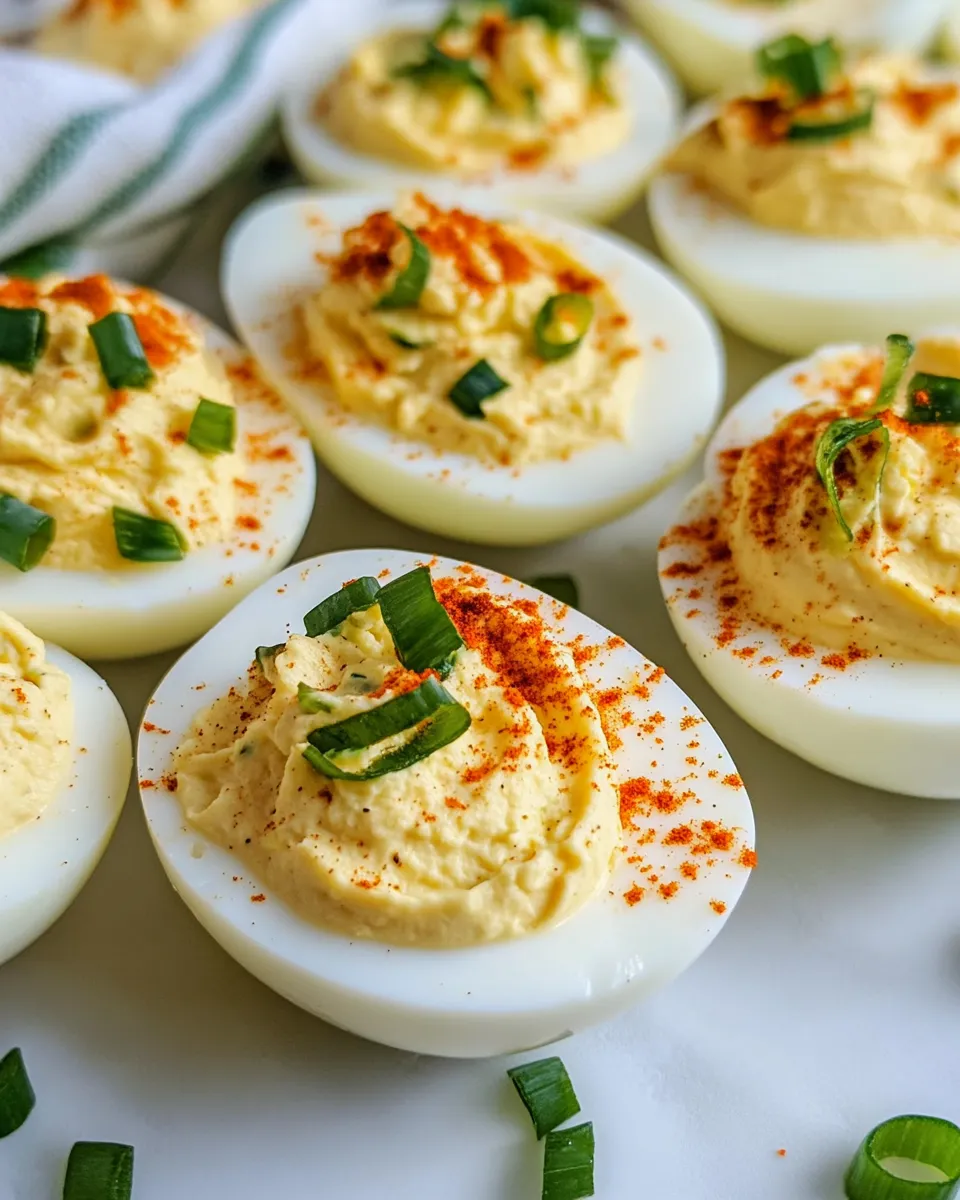 Easy Zucchini-Relish Deviled Eggs recipe photo